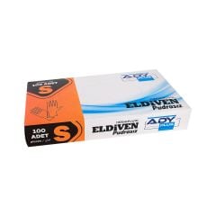 Plus Pudrasız Yeni Nesil Eldiven 100'lü Beyaz S 24 Paket