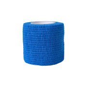 Çoban Bandajı Mavi 5 cm x 4,5 m | Kendinden Yapışkanlı Elastik Bandaj | Veteriner Sarf Malzeme