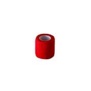 Çoban Bandajı Kırmızı 5 cm x 4,5 m | Kendinden Yapışkanlı Elastik Bandaj | Veteriner Sarf Malzeme