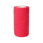 Çoban Bandajı Kırmızı 10 cm x 4,5 m | Kendinden Yapışkanlı Elastik Bandaj | Veteriner Sarf Malzeme