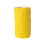 Çoban Bandajı Sarı 10 cm x 4,5 m | Kendinden Yapışkanlı Elastik Bandaj | Veteriner Sarf Malzeme